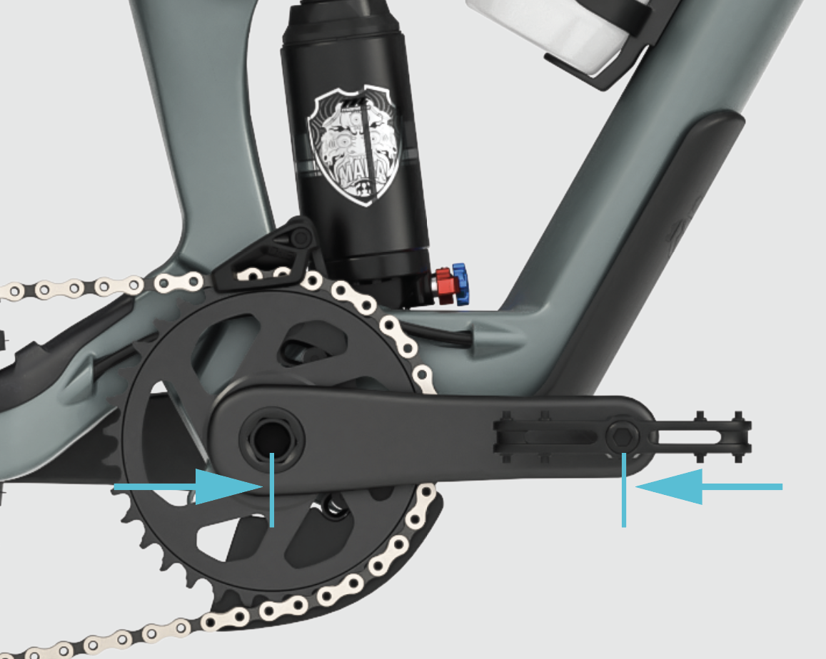 Pédalier Vélo Aluminium 48T - Manivelle Costaude Pour VTT, Ville Ou Piste